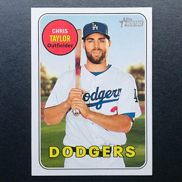 Chris Taylor - 2018 Topps Heritage #366 - Picture 1 of 2